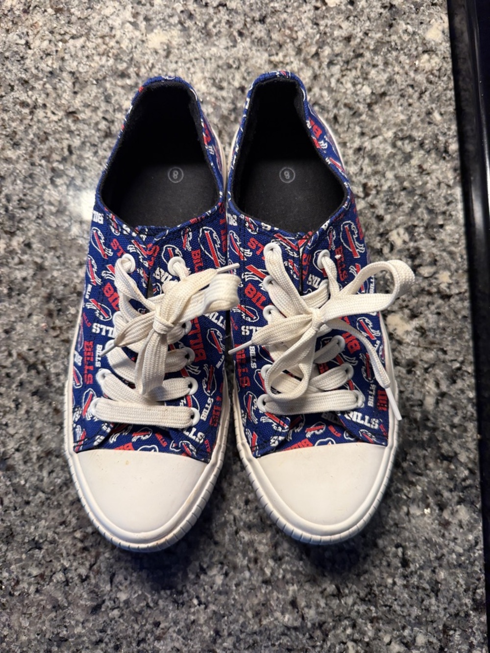 Women’s Bills Patterned Lace-Up Sneakers